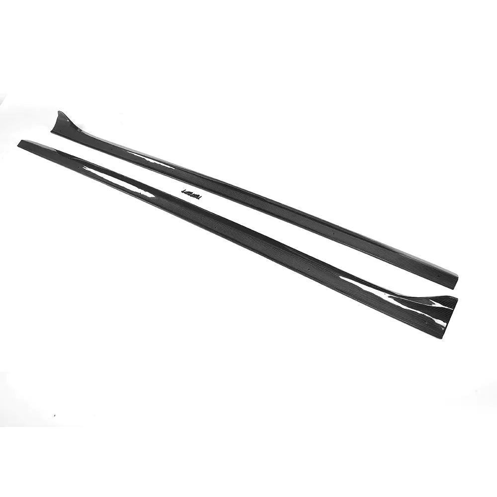 Carbon Fiber Side Skirts Extension for Audi A5 / A5 S Line / S5 Coupe 2 Door Convertible 2008-2016 Car Styling