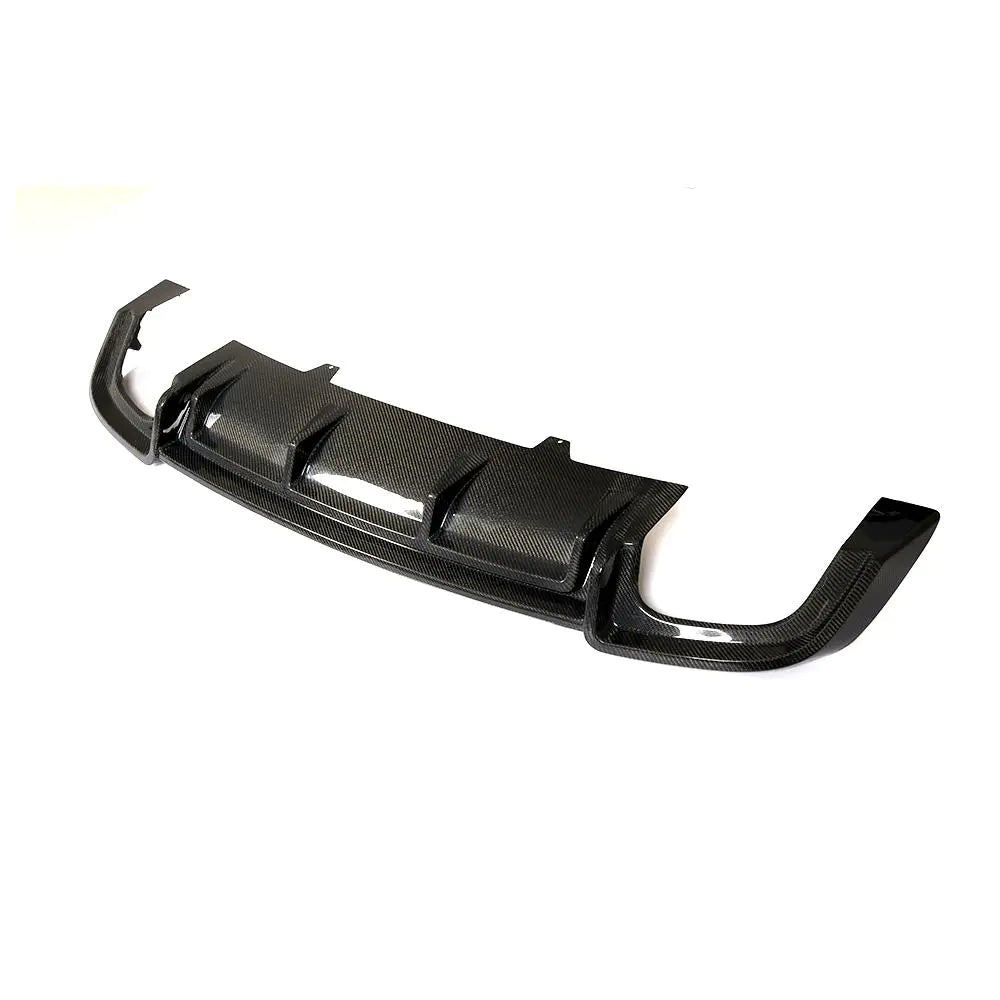 For Audi A5 Sline S5 Sport 2017 - 2019 2-Door 4-Door Rear Bumper Lip Diffuser Carbon Fiber Car Spoiler Splitters