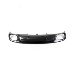 Carbon Fiber Car Rear Bumper Diffuser Lip for Audi A4 B9 Standard Sedan 4-Door 2013 - 2016