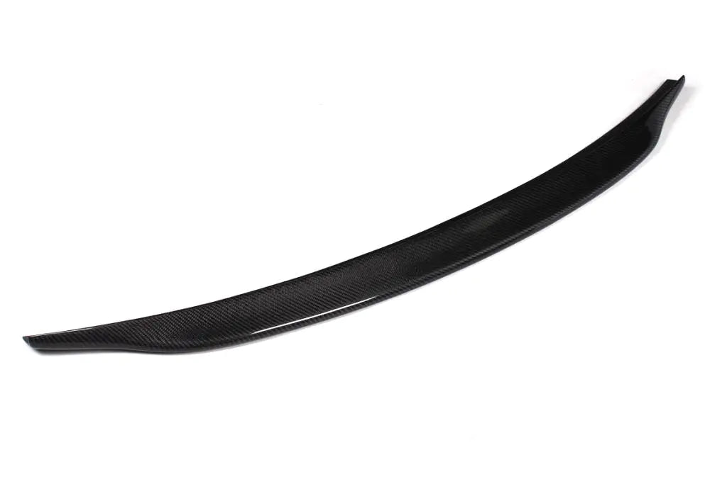 Carbon Fiber Car Rear Trunk Wing Lip Spoiler Auto Car Boot Lip for Audi A4 B8 2009 - 2012