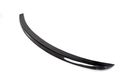 Carbon Fiber Car Auto Car Rear Trunk Boot Lip Spoiler Sticker Wing for Audi A4 B8 B9 2009 - 2015