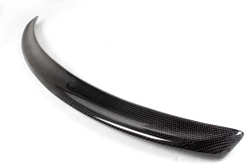 Carbon Fiber Car Auto Car Rear Trunk Boot Lip Spoiler Sticker Wing for Audi A4 B8 B9 2009 - 2015
