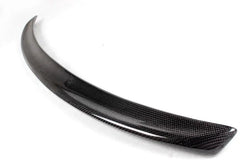 Carbon Fiber Car Auto Car Rear Trunk Boot Lip Spoiler Sticker Wing for Audi A4 B8 B9 2009 - 2015