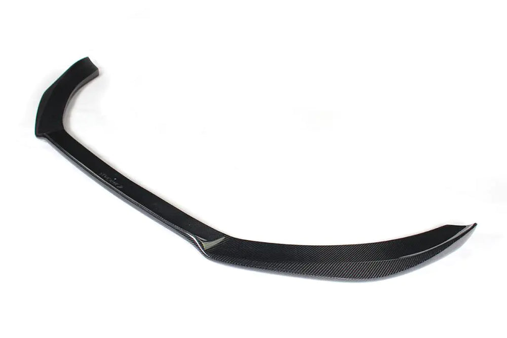 Carbon Fiber Car Front Bumper Lip Spoiler Splitters for Audi A4 B8 S4 S-line Sedan 4-Door 2009 - 2012
