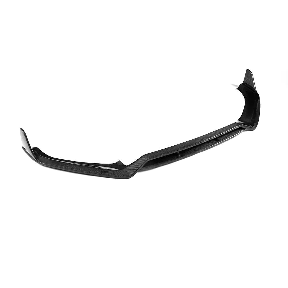 For Audi S4 A4 B9 S Line 2017 2018 2019 Front Bumper Lip Spoiler Splitters Carbon Fiber Apron Protector Cover