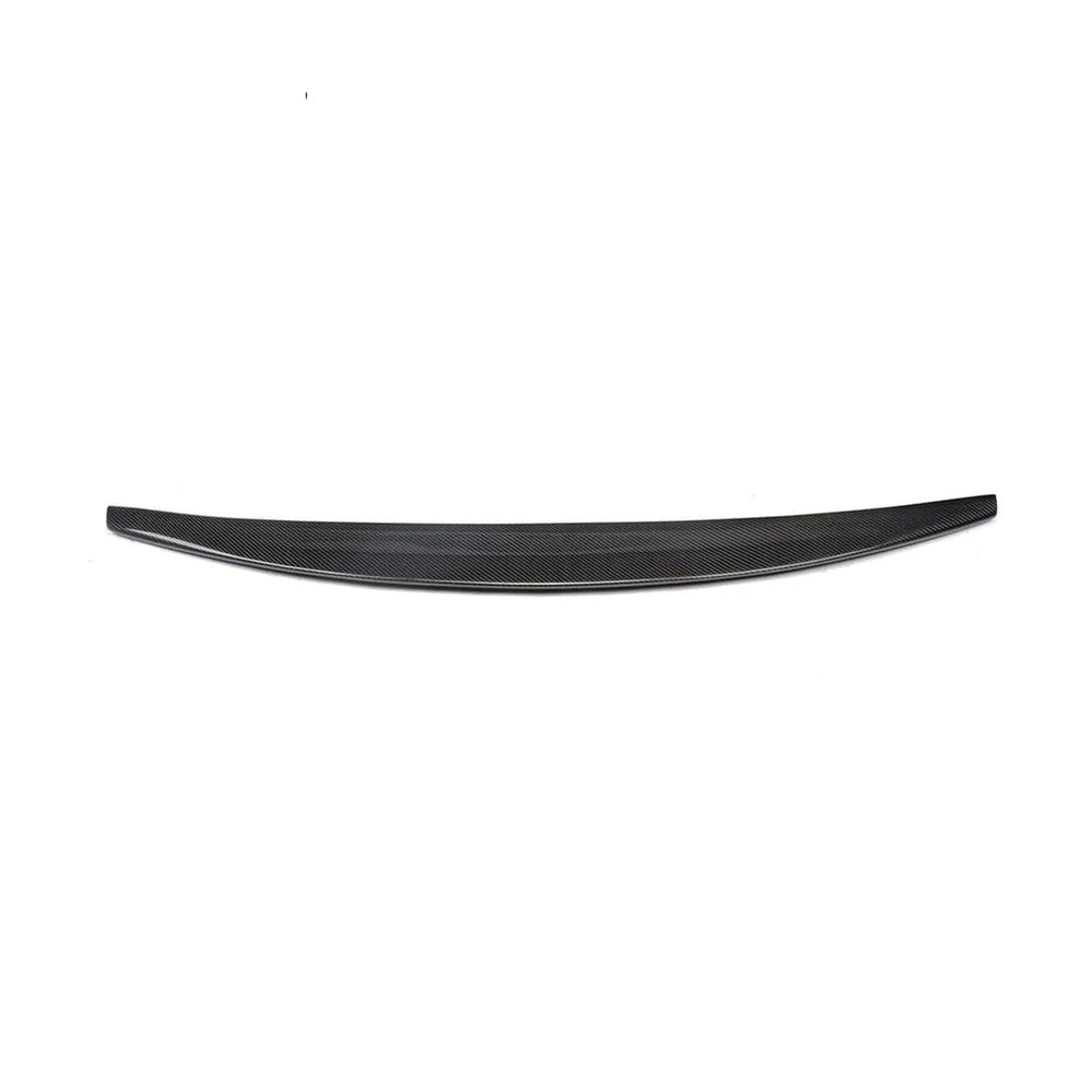 Car-Styling Carbon Fiber Rear Trunk Boot Spoiler Wing Lip for Audi A5 Coupe Sedan Standard 2008 - 2011