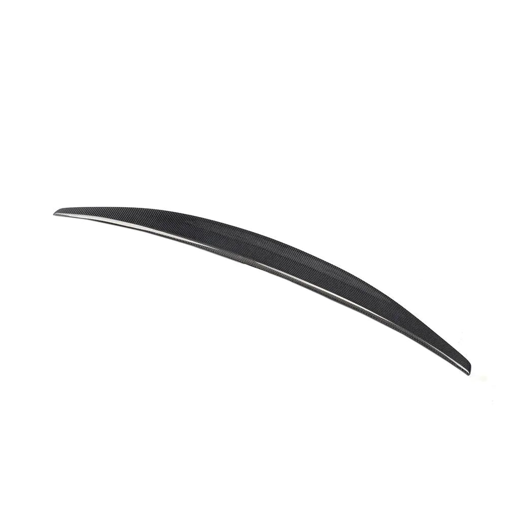Car-Styling Carbon Fiber Rear Trunk Boot Spoiler Wing Lip for Audi A5 Coupe Sedan Standard 2008 - 2011