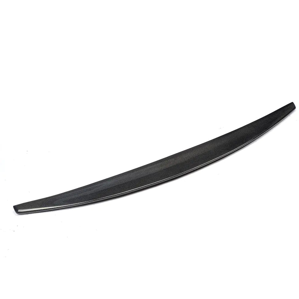 Car-Styling Carbon Fiber Rear Trunk Boot Spoiler Wing Lip for Audi A5 Coupe Sedan Standard 2008 - 2011