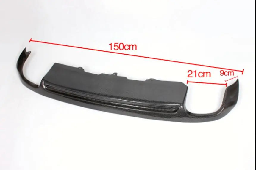 Car-Style Carbon Fiber Racing Rear Bumper Lip Diffuser for Audi A5 2-Door Coupe Convertible 2008 - 2011