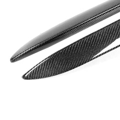 Carbon Fiber Side Skirts Lips Extension Aprons for Audi A5 Sedan 4-Door Non-Sline 2011 2PCS/Set