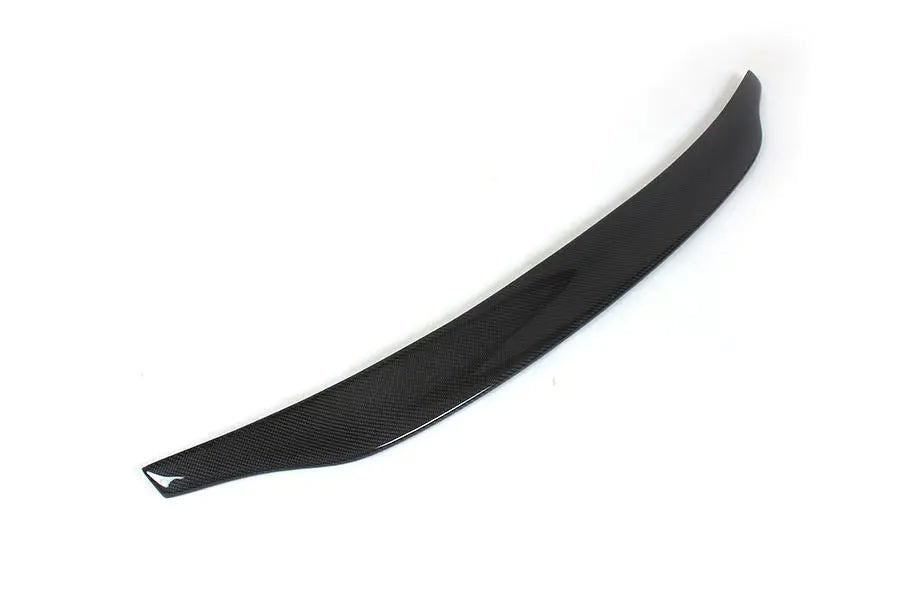 Car Style Carbon Fiber Racing Rear Trunk Lip Spoiler Wing for Audi A5 Standard Coupe 2-Door 2008 - 2015 Boot Lip