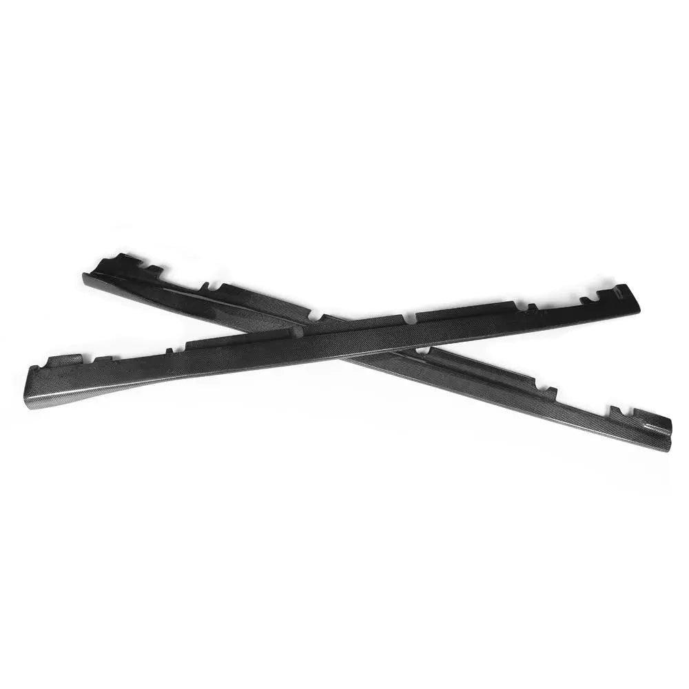 Car-Styling Carbon Fiber Car Side Skirts For Benz A-Class A250 W176 A45 AMG Bumper 2013-2017