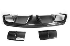 JC-XP309 Carbon Fiber Rear Bumper Diffuser Lip for Mercedes-Benz CLA-Class C117 CLA250 CLA260 CLA45 AMG Sedan 2013 2014 Exhaust