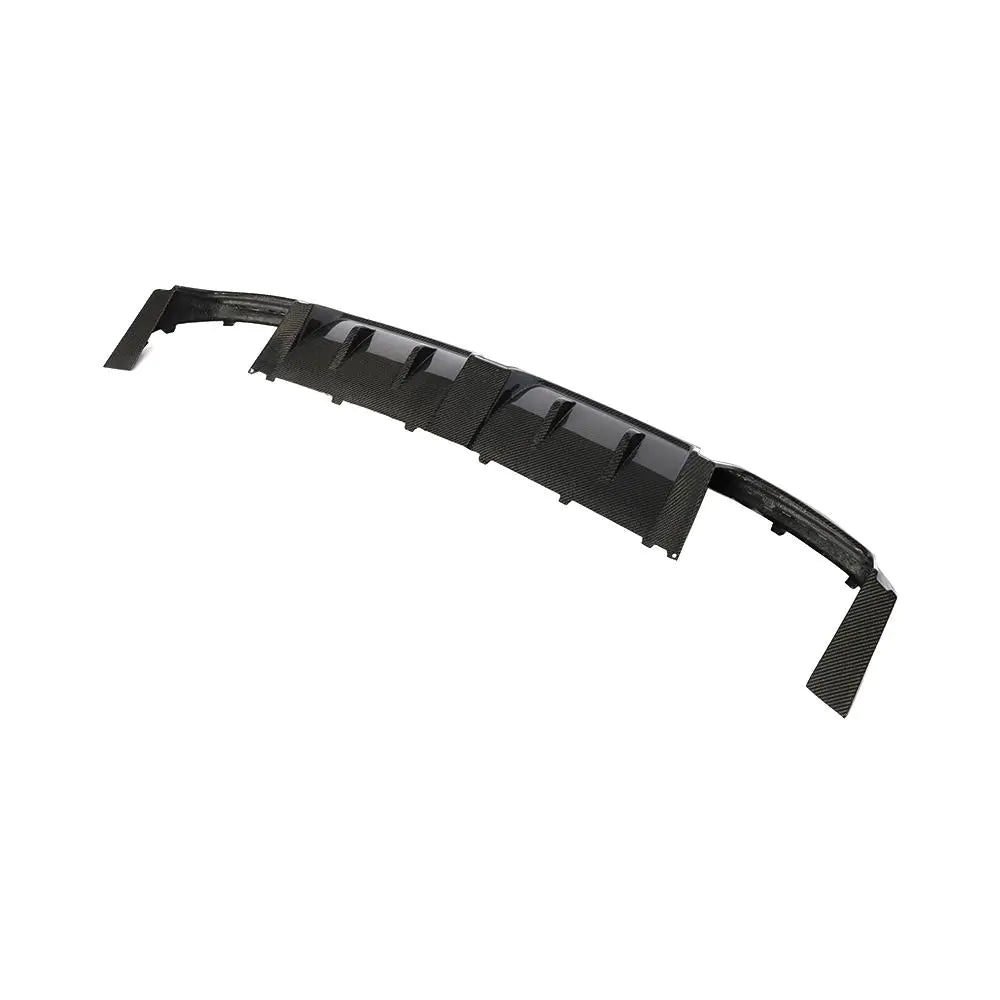 Carbon Fiber W222 S65 Rear Bumper Lip for Mercedes Benz S400 S500 Sport S63 AMG Sedan 14-17