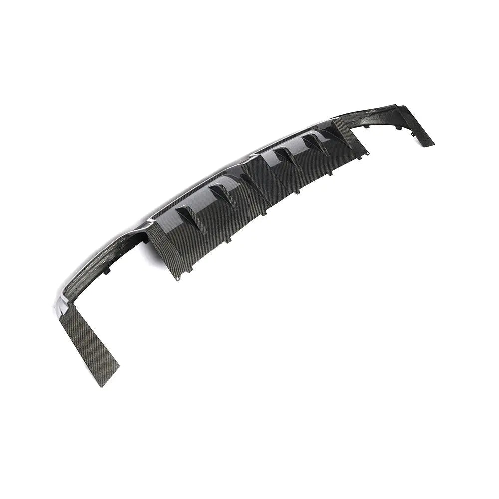 Carbon Fiber W222 S65 Rear Bumper Lip for Mercedes Benz S400 S500 Sport S63 AMG Sedan 14-17