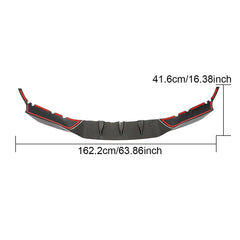 Customized Carbon Fiber F90 M5 Car Front Spoiler Lip for BMW M5 2018 2019 2020