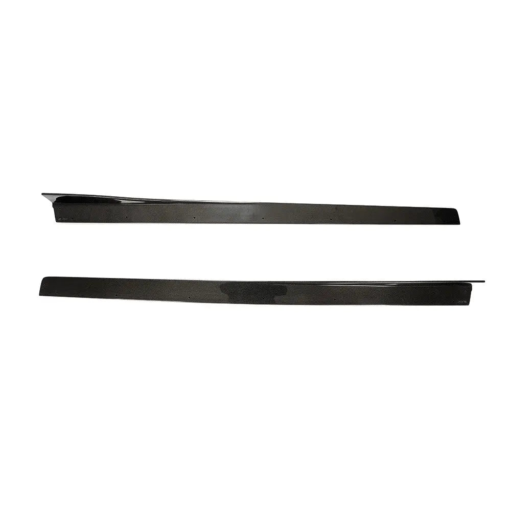 Carbon Fiber Side Skirts Extensions for BMW F82 M4 Sedan Coupe 2015 2016 2017