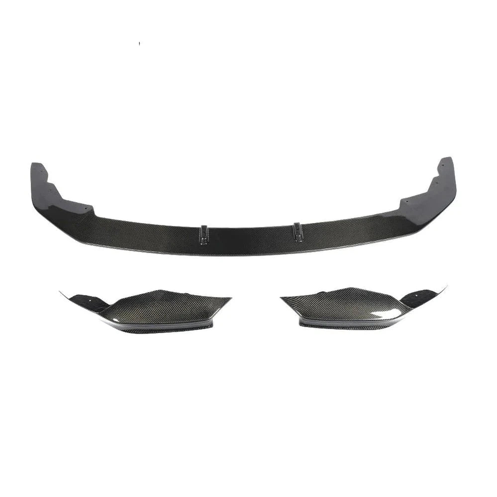 For BMW 1Series F20 M-Sport 2019-2020 Front Bumper Lip Splitters Canards Fins