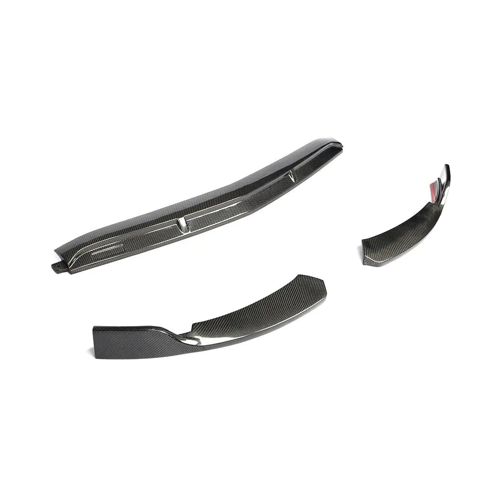 Carbon Fiber NEW C-Class W205 Facelift Front Lip Spoiler for Mercedes Benz W206 C300 Sport 2019 2018