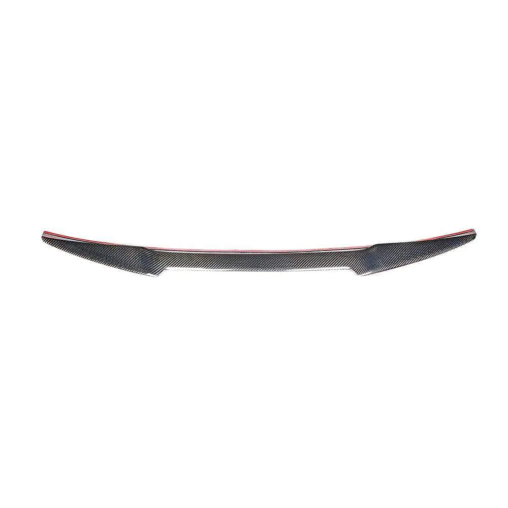 Carbon Fiber Rear Spoiler Wing for BMW E46 3 Series 4-Door Sedan M Style Window Roof 1996-2005