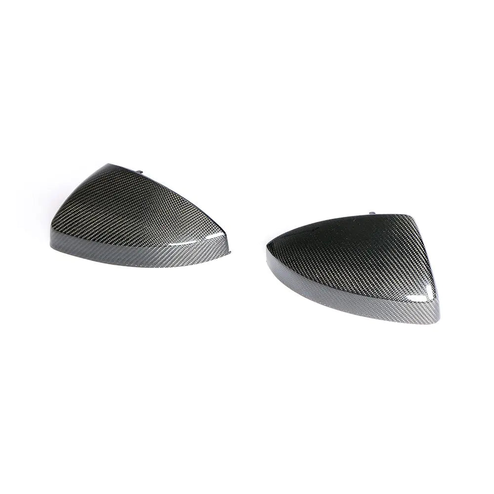TT Carbon Fiber Mirror Covers for Audi TT 8S MK3 TTS TTRS TT SLINE 2-Door 15-19 with side lane assist hole