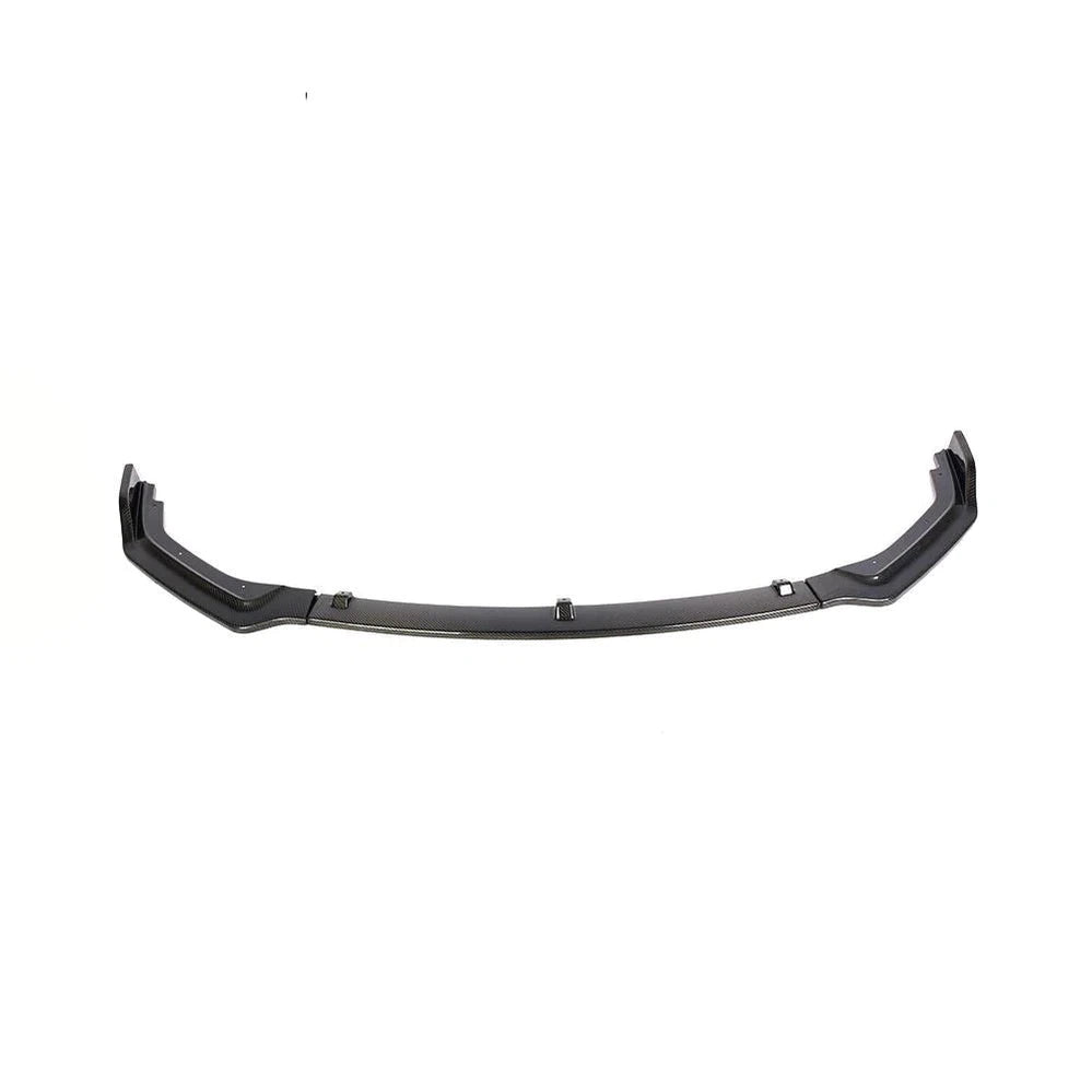 3PCS Carbon fiber base bumper Front Bumper Lip Spoiler Cover For 2018-2019 Infiniti Q50 sport