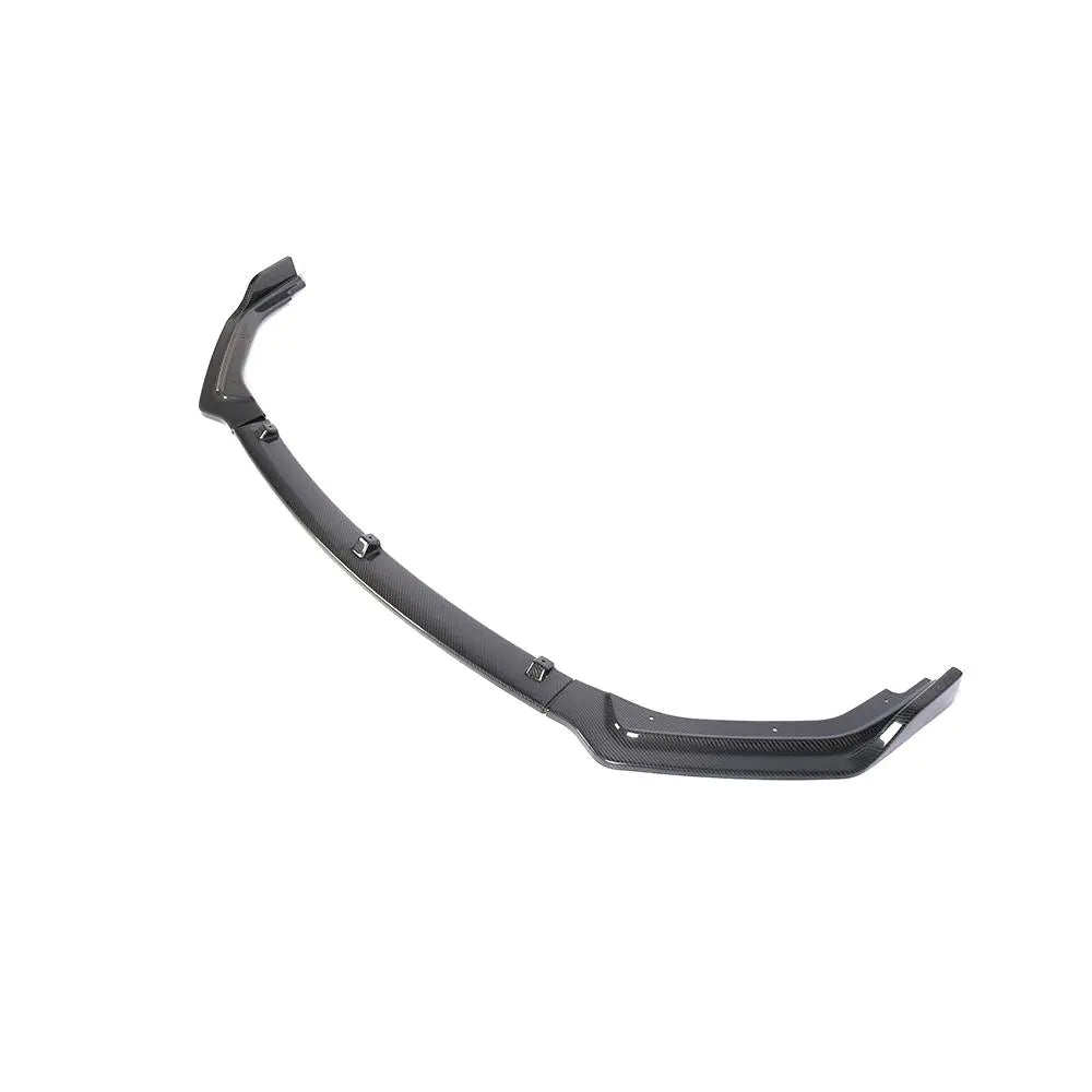 3PCS Carbon fiber base bumper Front Bumper Lip Spoiler Cover For 2018-2019 Infiniti Q50 sport