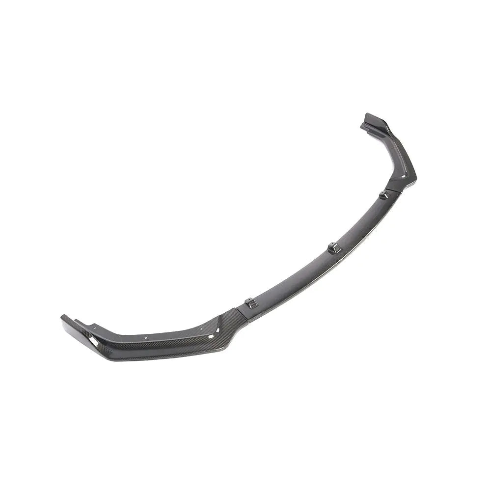 3PCS Carbon fiber base bumper Front Bumper Lip Spoiler Cover For 2018-2019 Infiniti Q50 sport