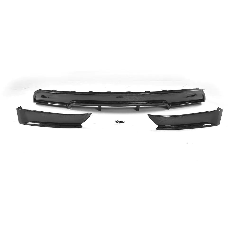 Carbon Fiber Rear Diffuser With Splitters for Tesla Model S 2016-2017