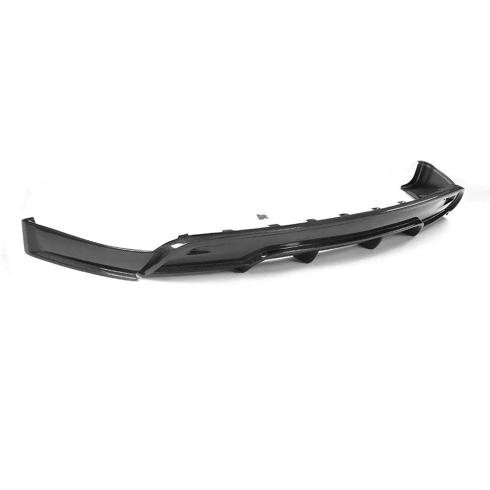 Carbon Fiber Rear Diffuser With Splitters for Tesla Model S 2016-2017