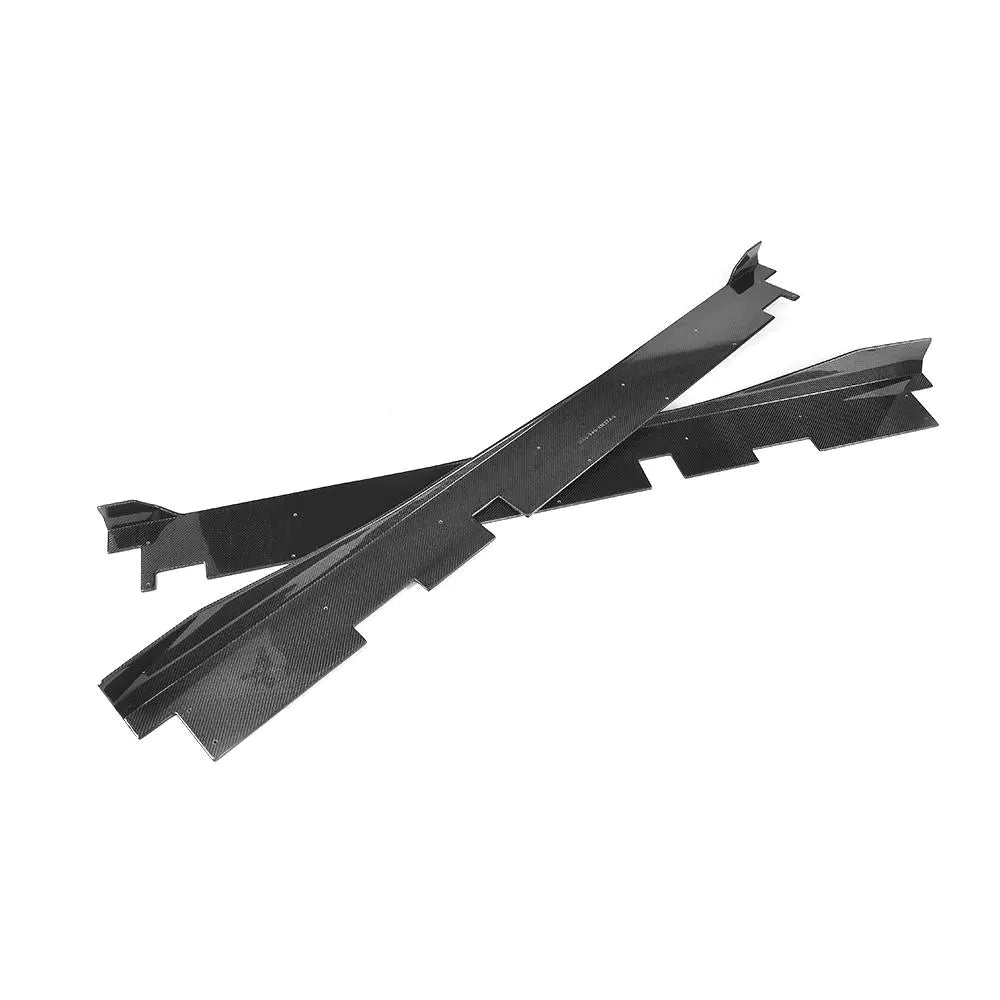 Carbon Fiber Side Skirts for Lamborghini Huracan LP600 LP610 Coupe 2-Door 14-17