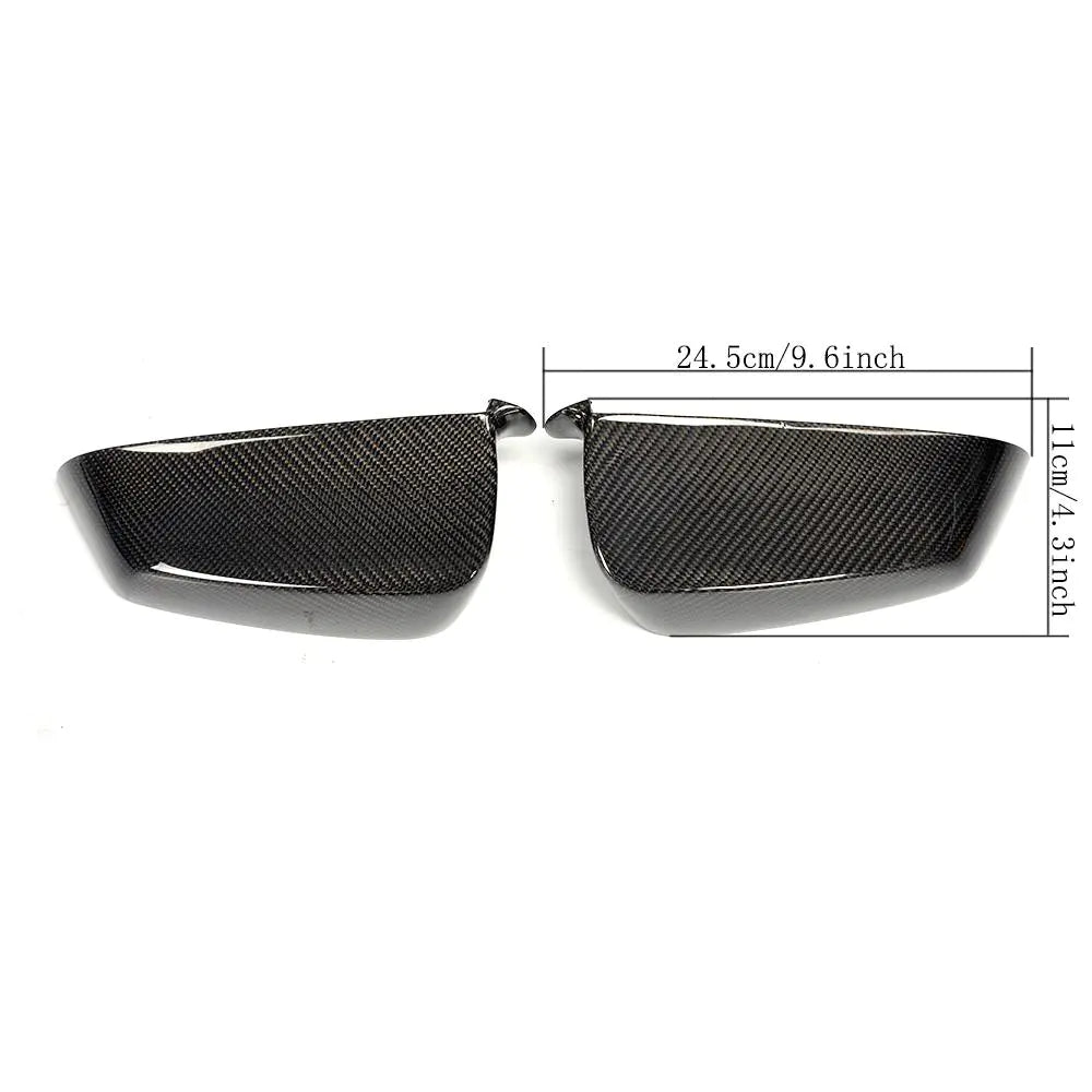 Replacement Carbon Fiber Side Wing Rear View Mirror Caps for BMW 5Series GT F07