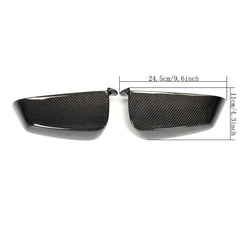 Replacement Carbon Fiber Side Wing Rear View Mirror Caps for BMW 5Series GT F07