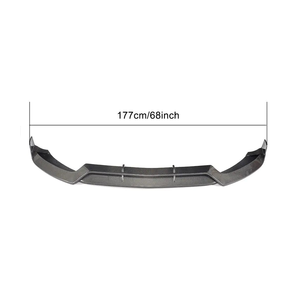 C205 Carbon Fiber Front Spoiler for Mercedes C-Class W205 Sport C205 C43 AMG Coupe 2-Door 15-18