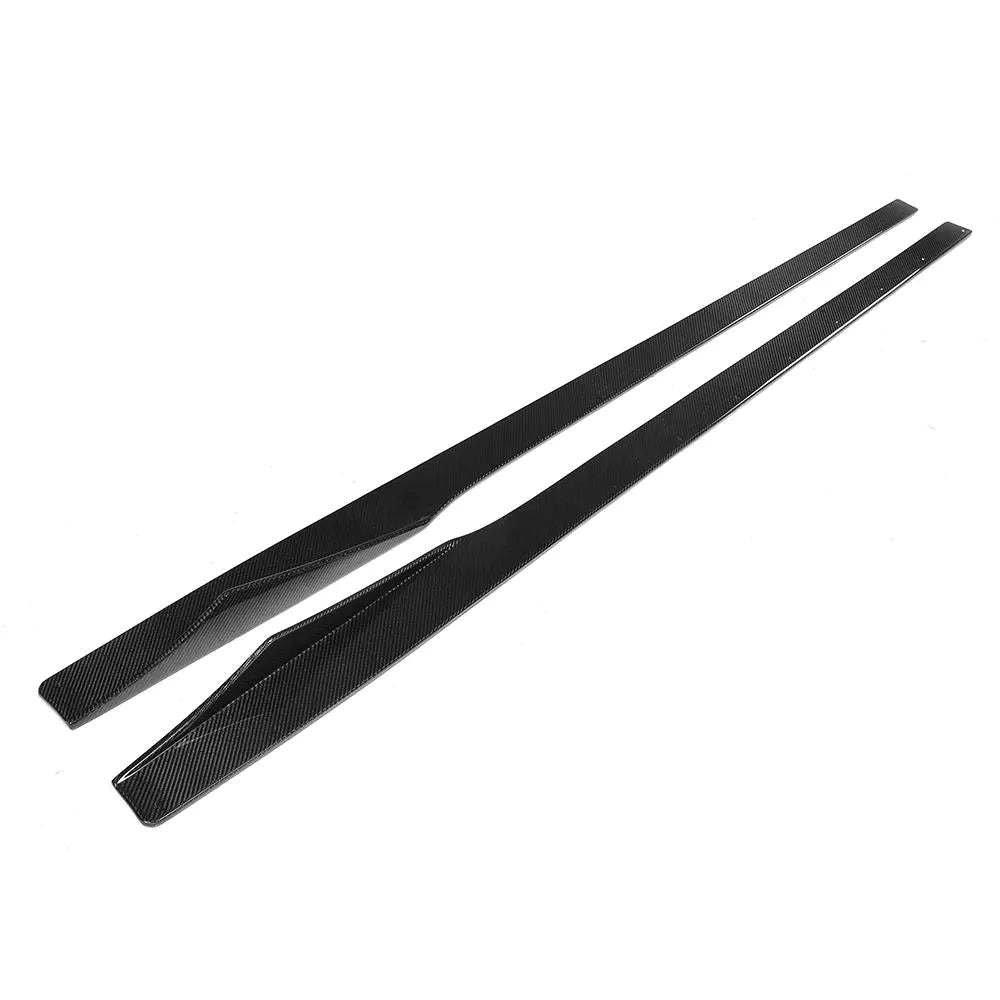 Carbon Fiber 2 Series F87 M2 Side Skirts Extension for BMW M2 2016-2017
