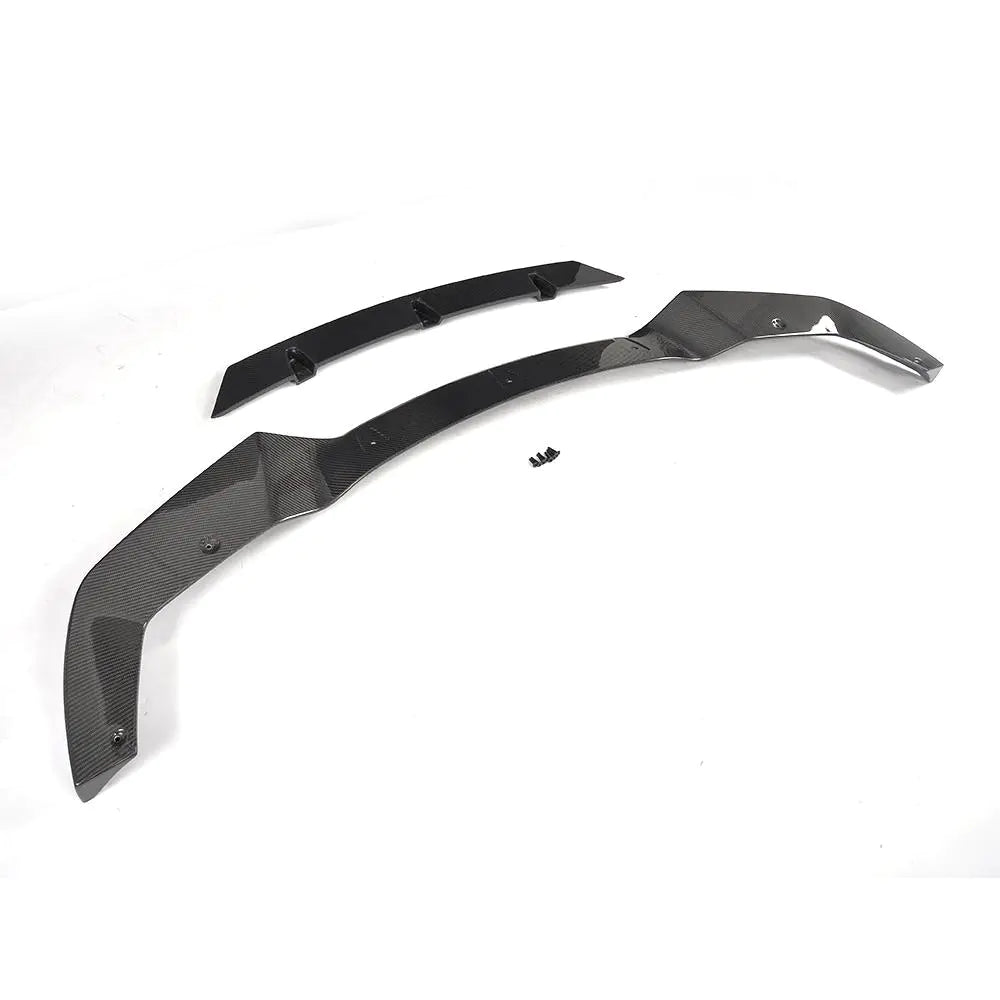 Carbon Fiber Car Front Lip Spoiler for BMW F87 M2 Base Coupe 2-Door 16-17(Fits: F87 M2 )