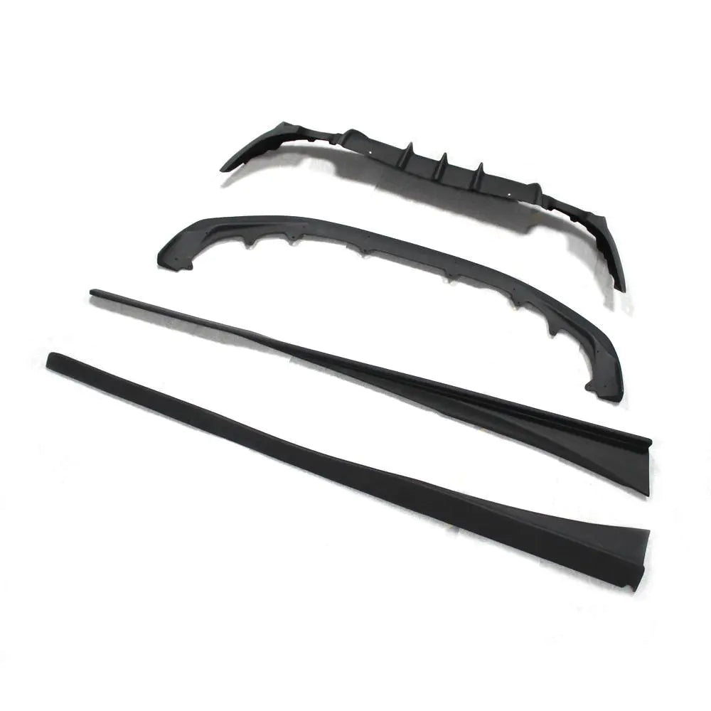 JC-20150414-2 PU Black Unpainted Front Lip for Lexus IS250 IS350 2014-2015