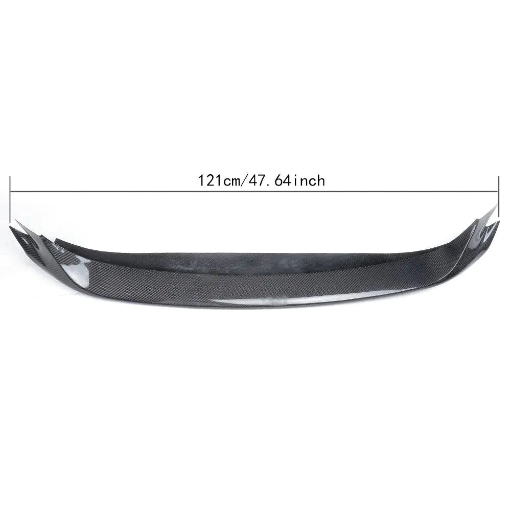 Carbon Fiber Car Front Bumper Spoiler for Maserati Ghibli S Q4 14-17