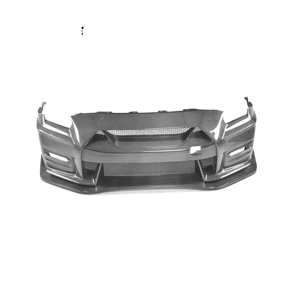 Carbon Fiber Front Bumper Lip for Nissan GTR R35 2018