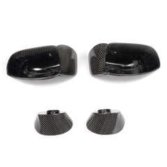 Carbon Fiber Car Rearview Mirror Cap Covers for Nissan GTR R35 2009 - 2015