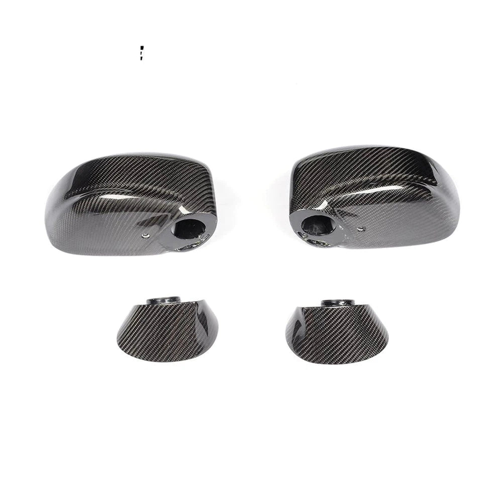 Carbon Fiber Car Rearview Mirror Cap Covers for Nissan GTR R35 2009 - 2015