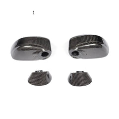Carbon Fiber Car Rearview Mirror Cap Covers for Nissan GTR R35 2009 - 2015