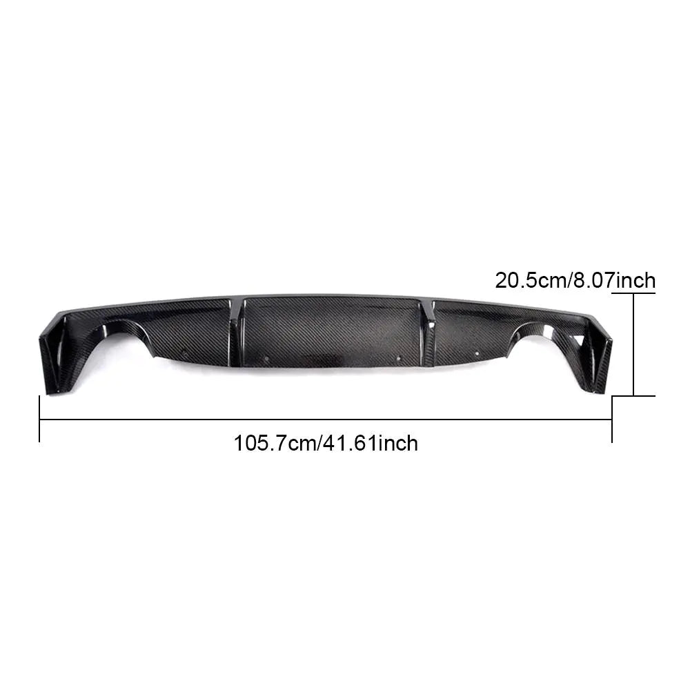 Carbon Fiber Car Rear Bumper Lip Diffuser for Nissan 350Z Coupe And Convertible 2 Door 2003 2004 2005 2006