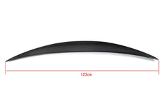 Carbon Fiber Racing Rear Spoiler Lip Wing for Maserati GranTurismo Convertible 2-Door Flat Trunk 2012 - 2014