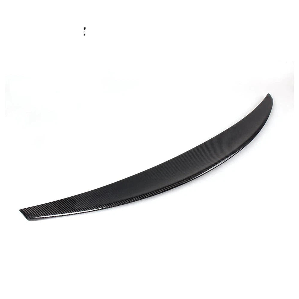 Carbon Fiber Racing Rear Spoiler Lip Wing for Maserati GranTurismo Convertible 2-Door Flat Trunk 2012 - 2014