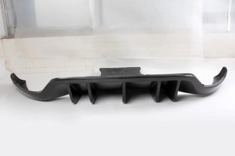 Carbon Fiber Rear Bumper Diffuser Lip Spoiler Bumper Guard for Maserati GranTurismo Convertible Coupe 2Door 2006 - 2014