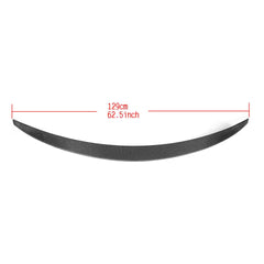 Carbon Fiber Rear Trunk Spoiler GT Wing for Maserati Quattroporte 4D 13-15