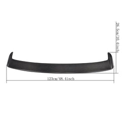 Carbon Fiber Racing Rear Roof Spoiler Wing Lip for VW Touran 2016 2017