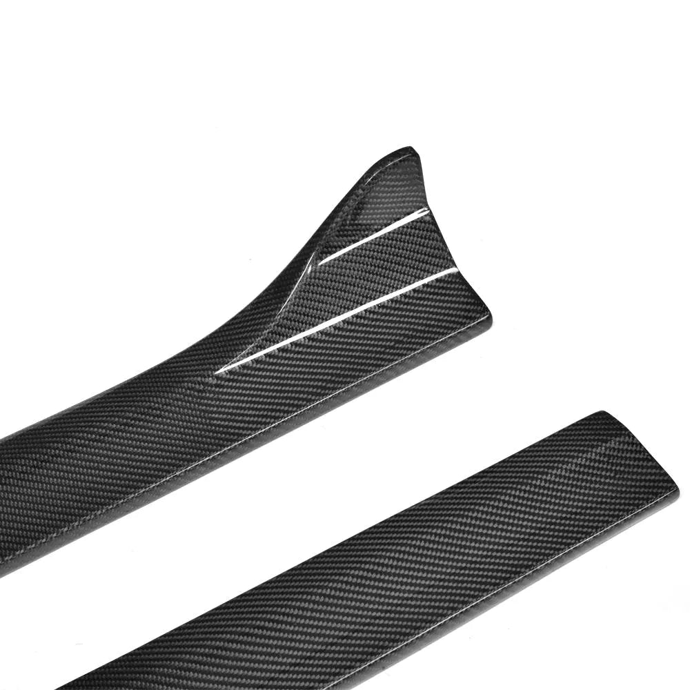 JC style carbon fiber S3 Side Skirts for Audi 2015 Sedan 4-Door 2014 UP