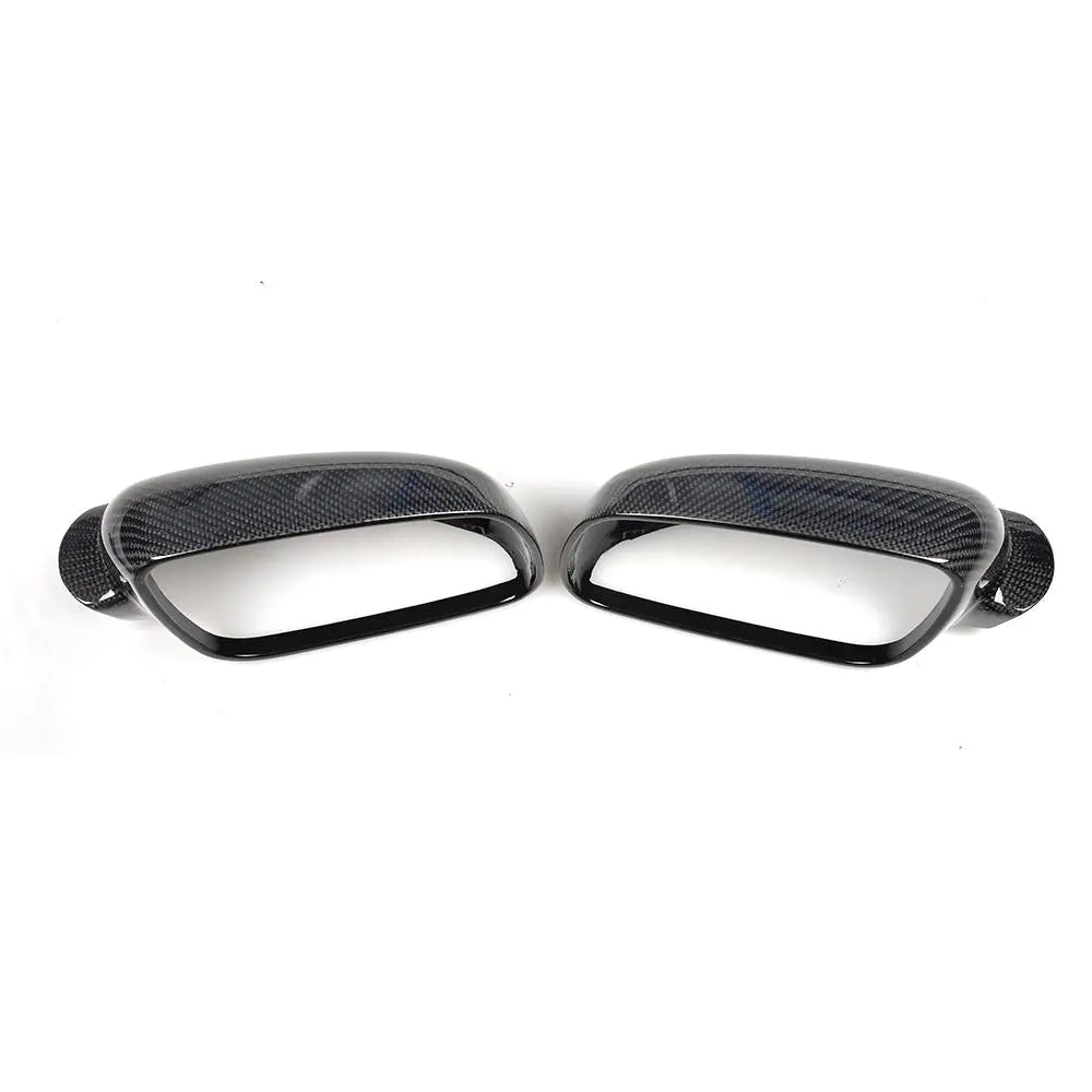 Carbon Fiber Replacement Side Rear View Mirror Covers Caps for VW Golf IV MK4 1997 - 2003